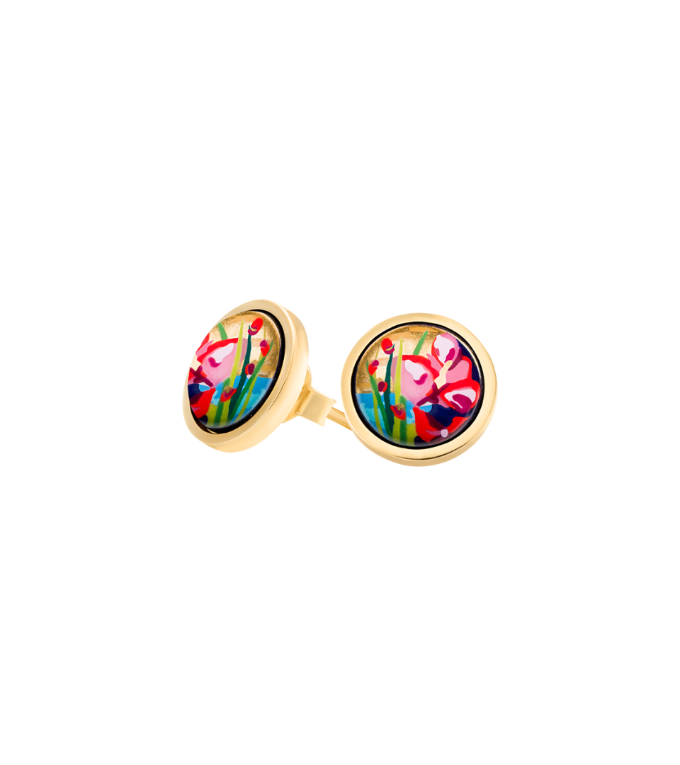 Boucles d''Oreilles Cabochon