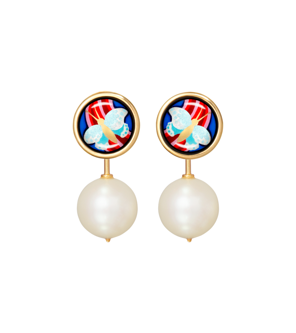 Ocean Drops with Cabochon