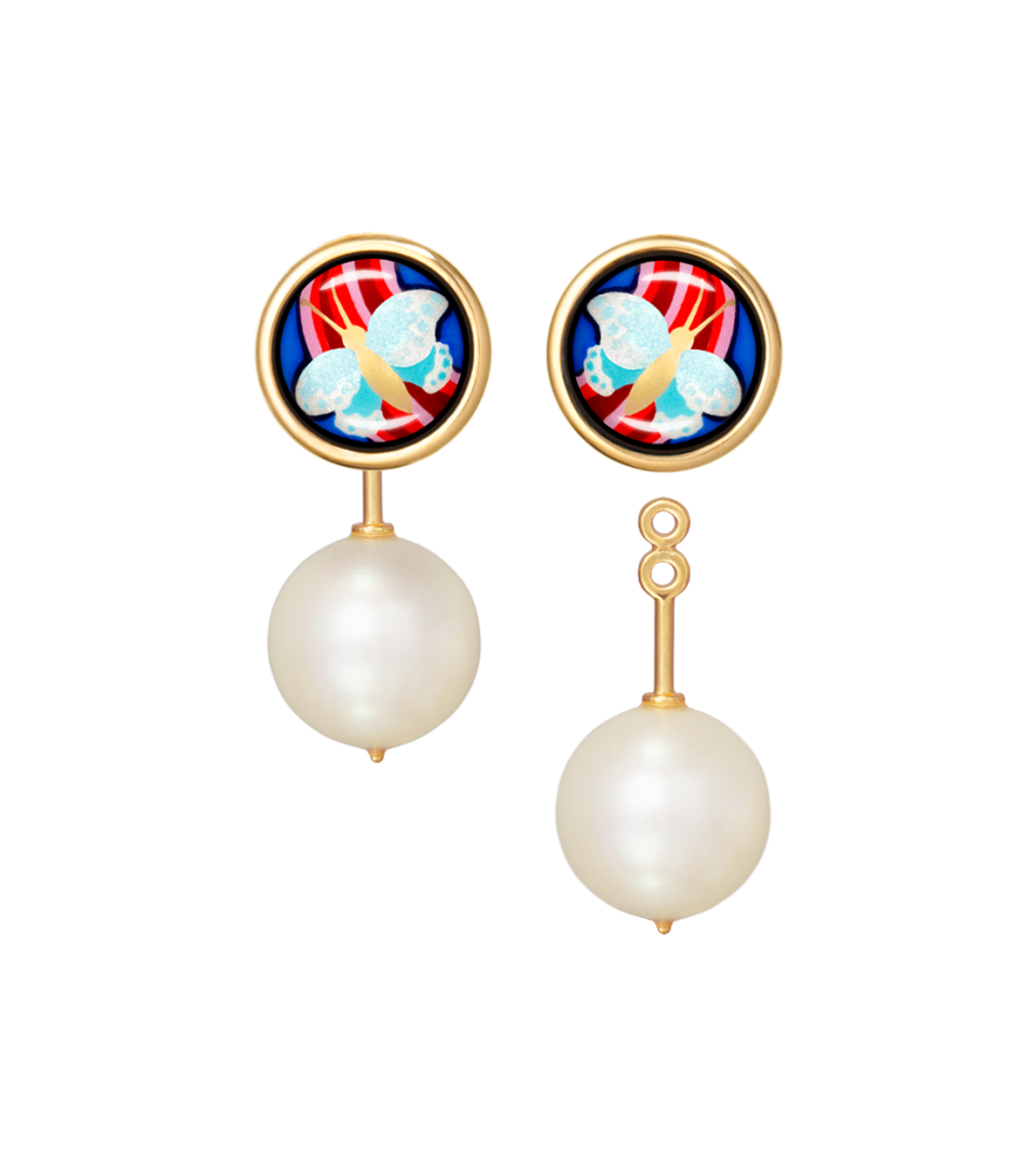 Ocean Drops with Cabochon