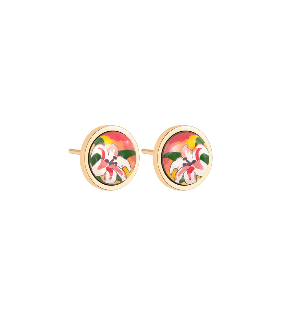 Boucles d''Oreilles Cabochon