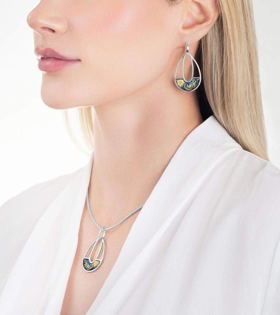 Earrings Santorin