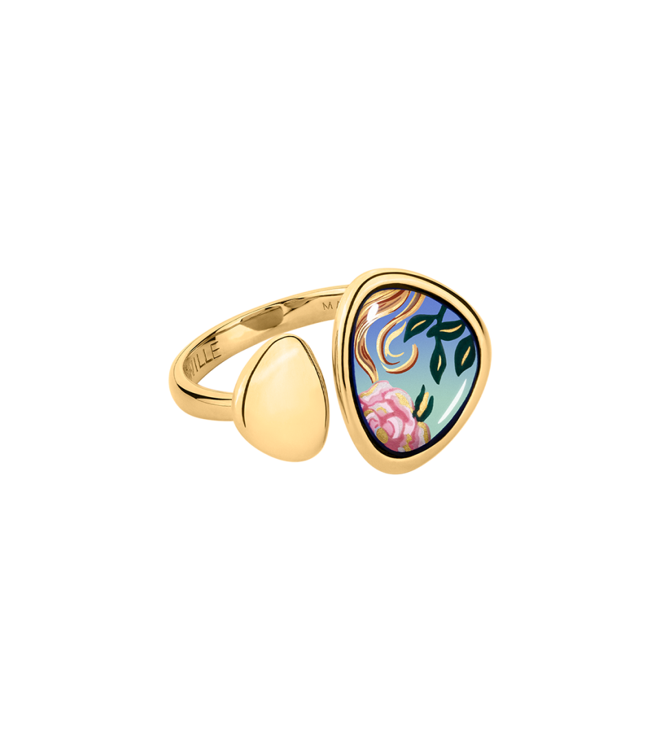 Open Pebble Ring