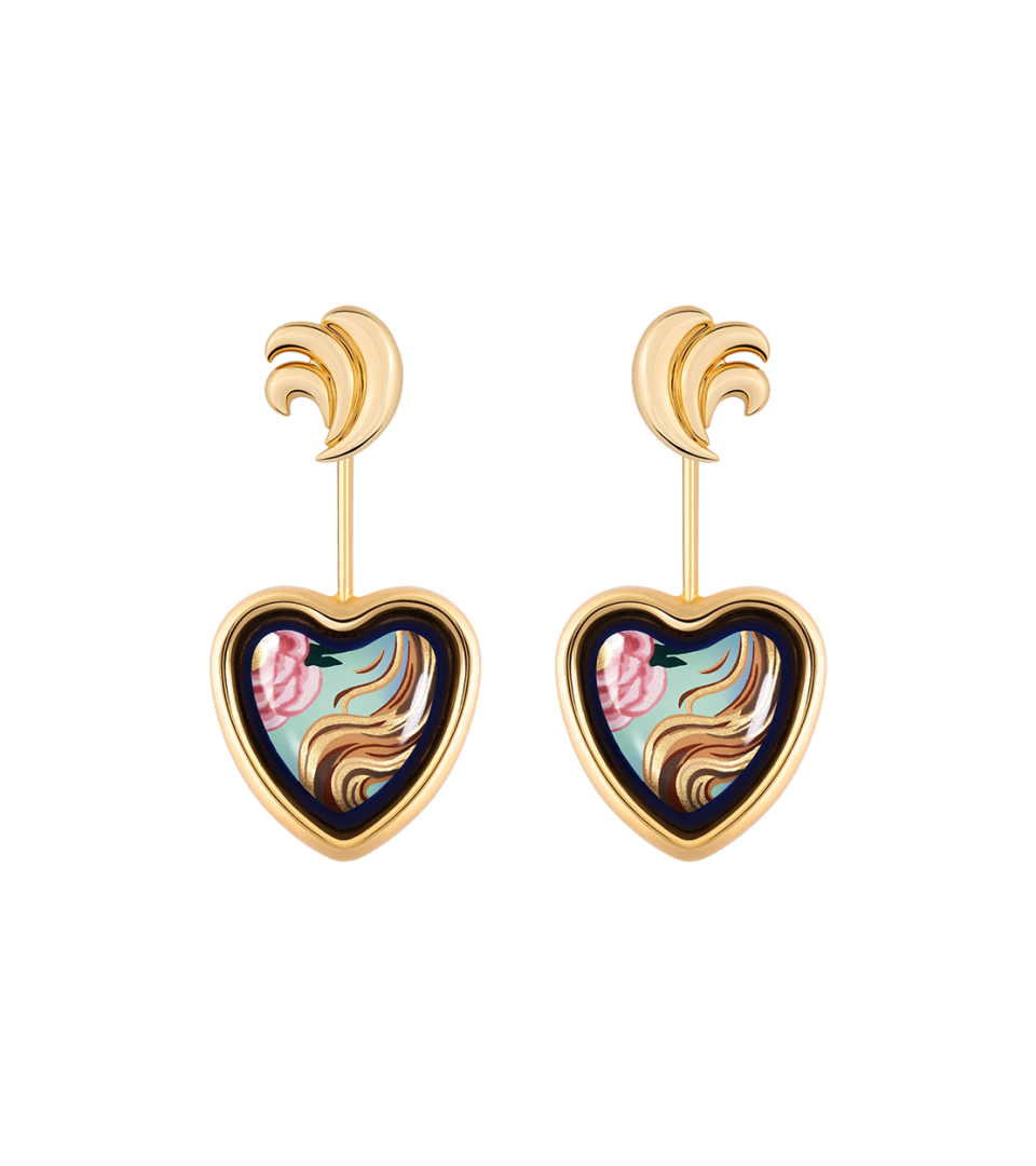 Naušnice Corazón s wings