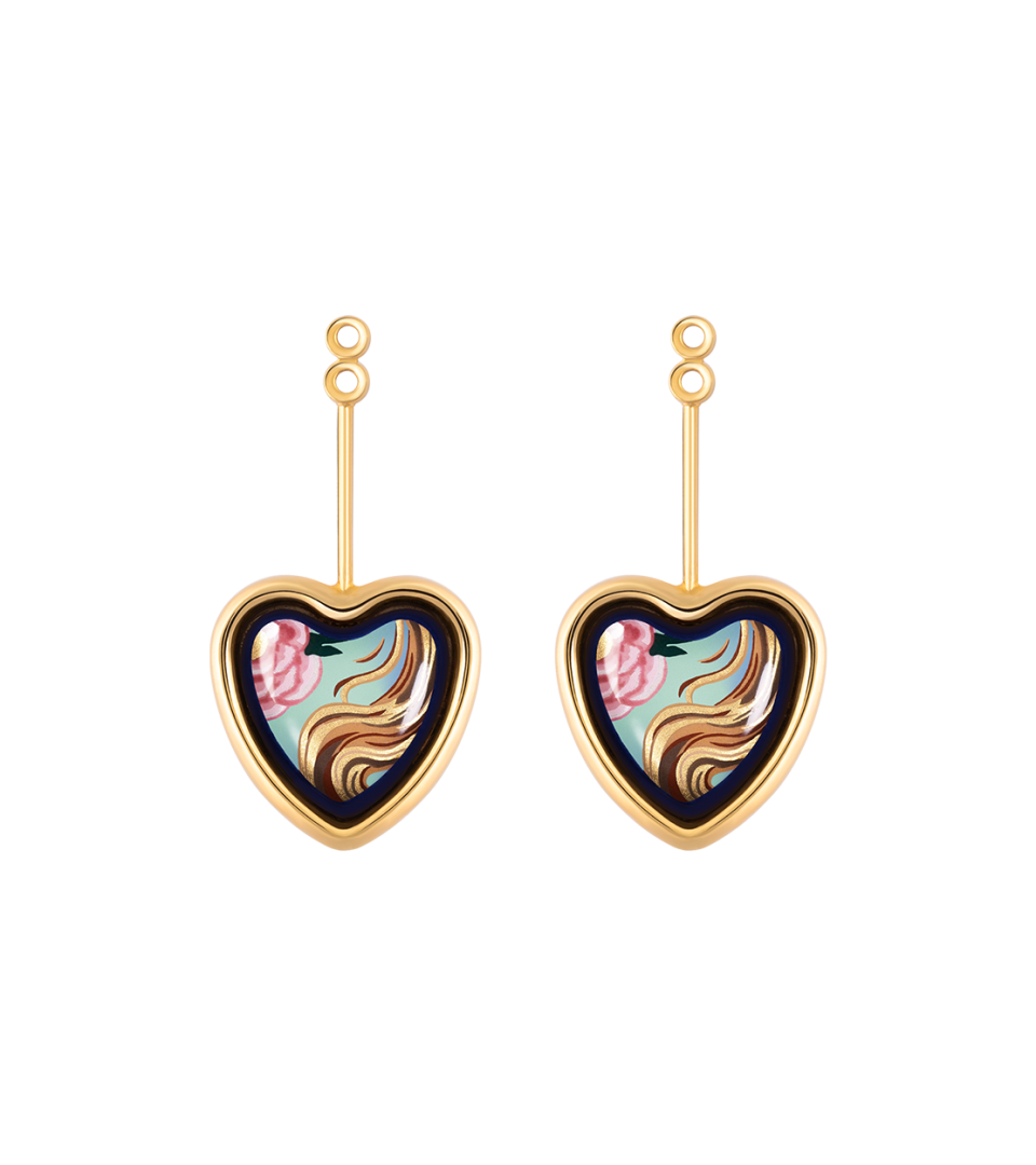 Naušnice Corazón s wings