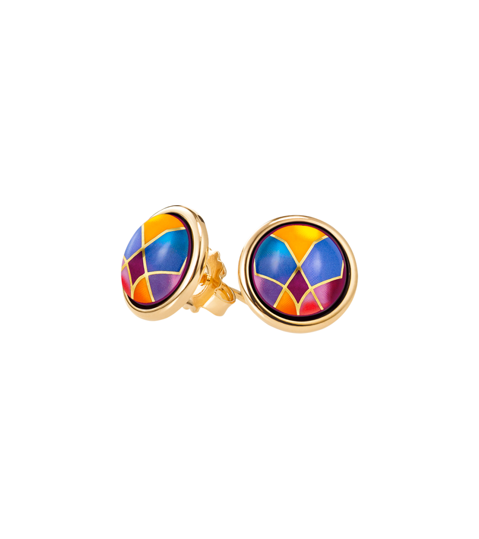 Boucles d''Oreilles Cabochon