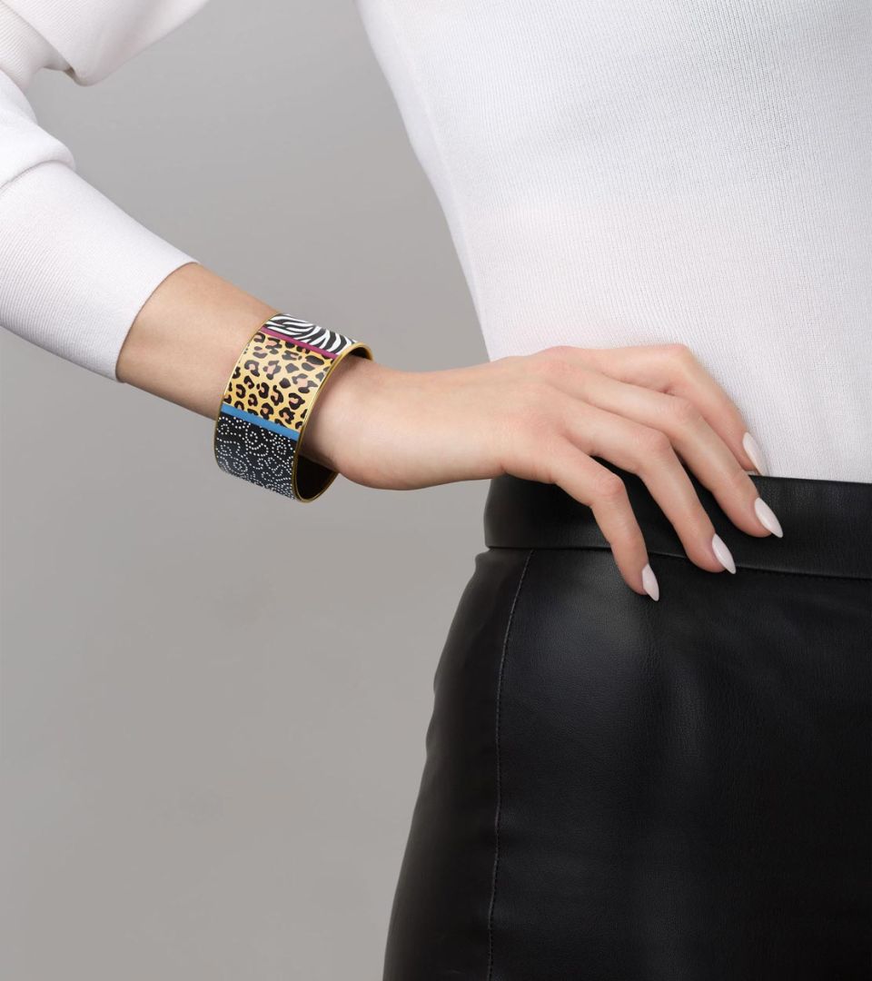 Bordered Bangle Diva