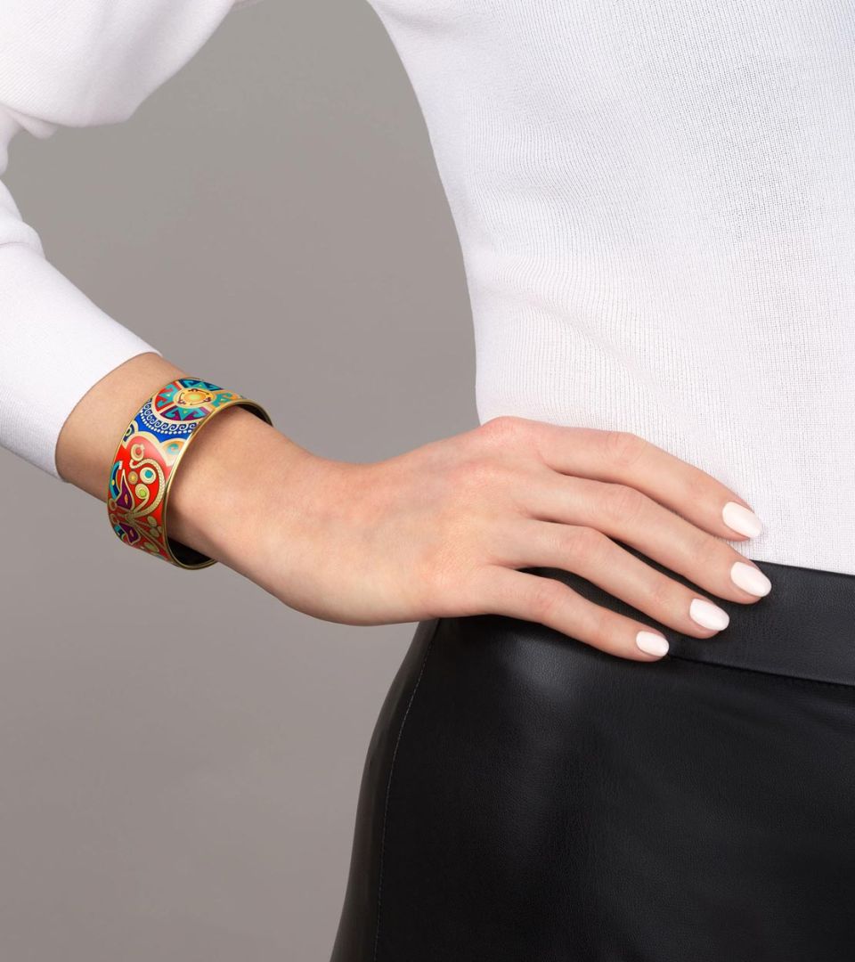 Bordered Bangle Donna