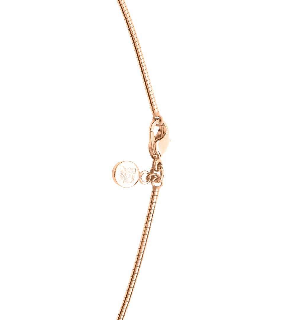 Chaîne Omega en or rose