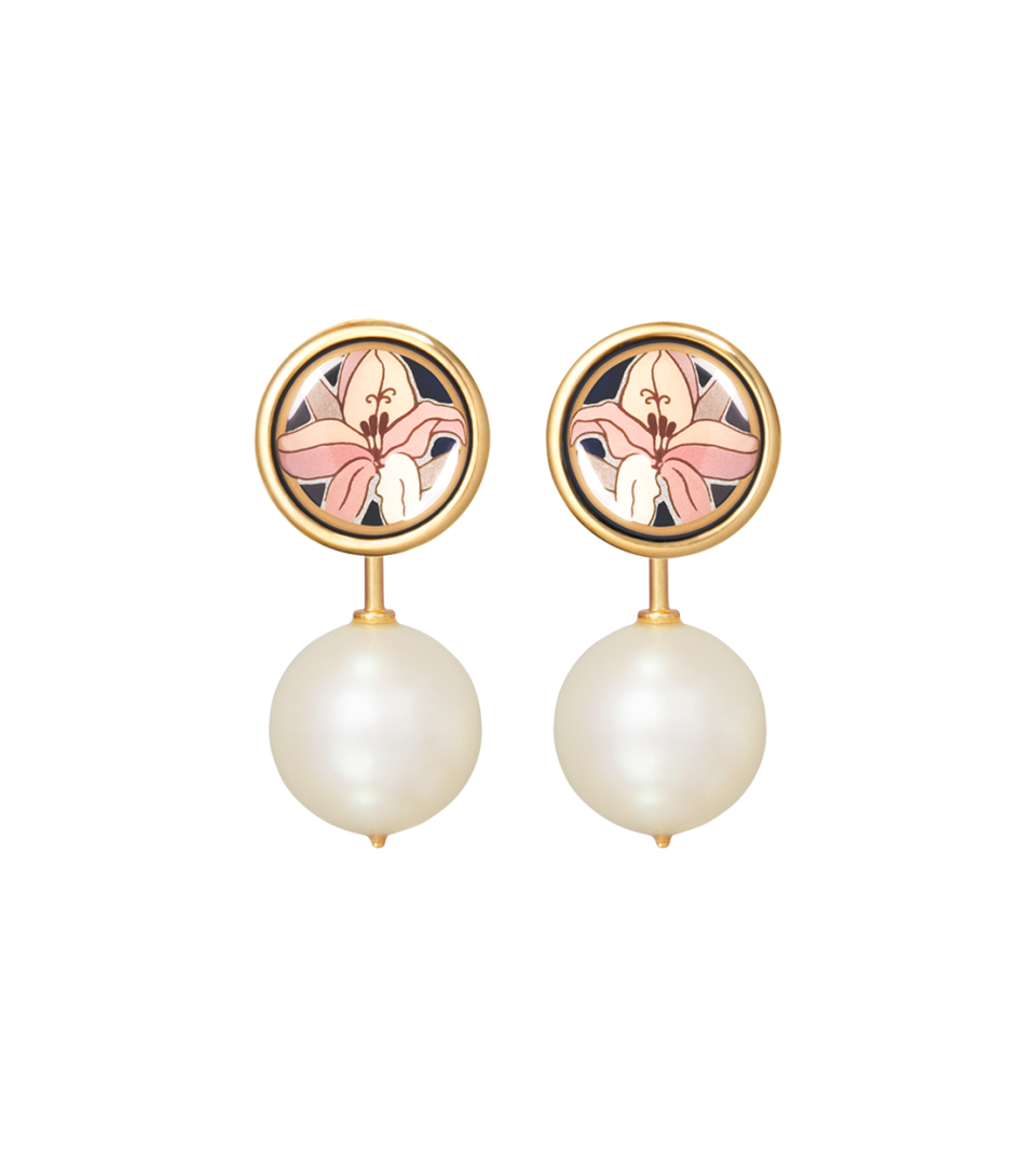 Ocean Drops with Cabochon