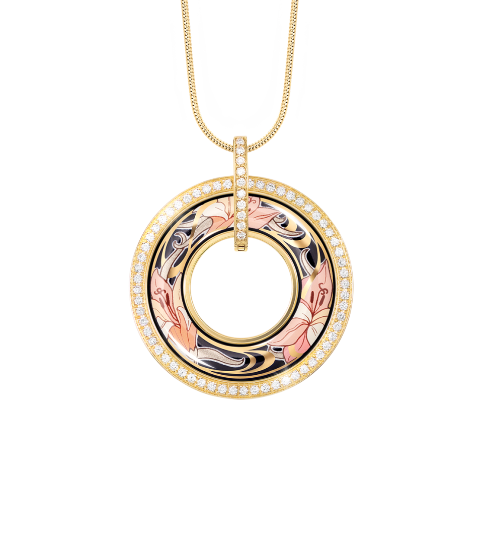 Helena Pendant with Diamonds