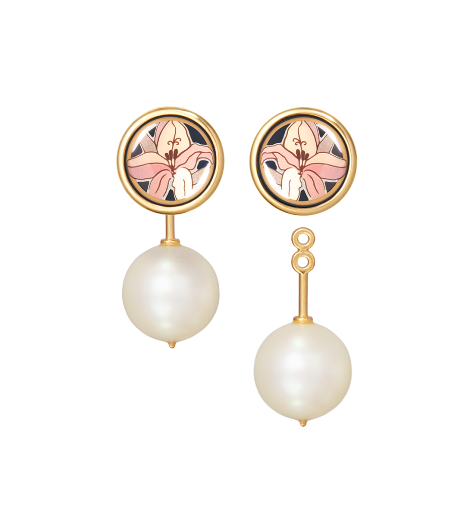 Ocean Drops with Cabochon