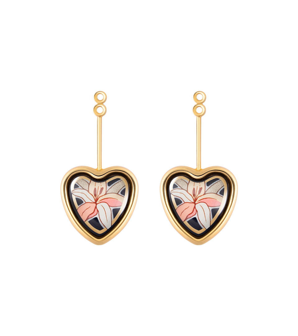 Corazón Ohrringe