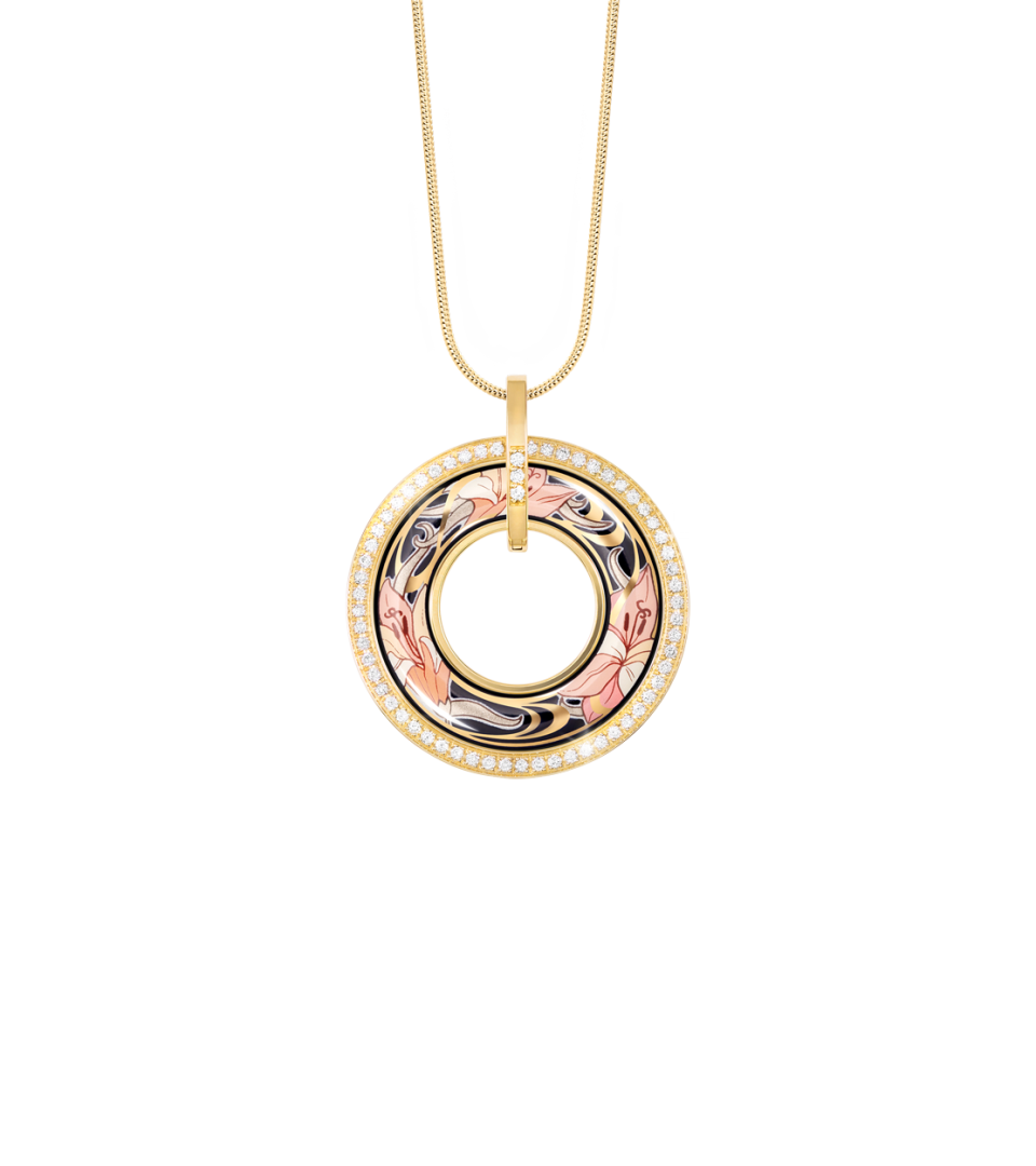 Colgante Helena con Diamantes