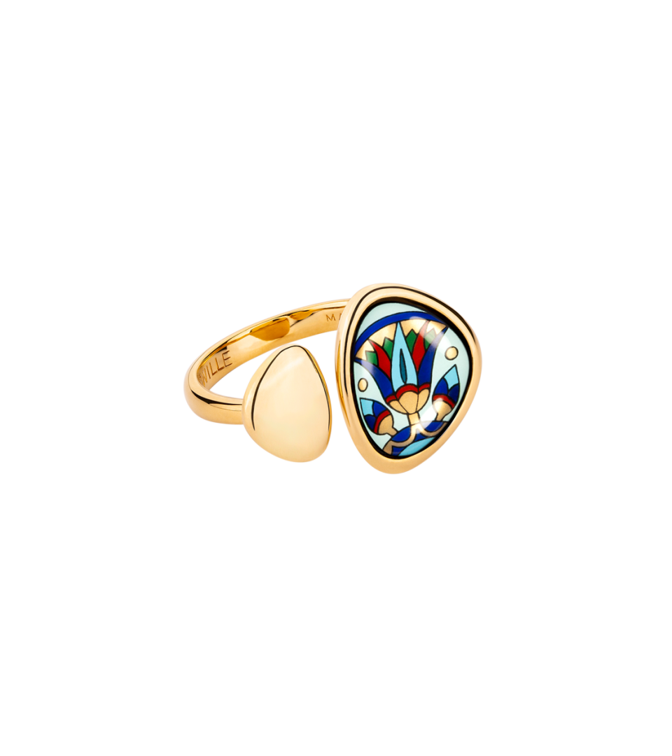Open Pebble Ring