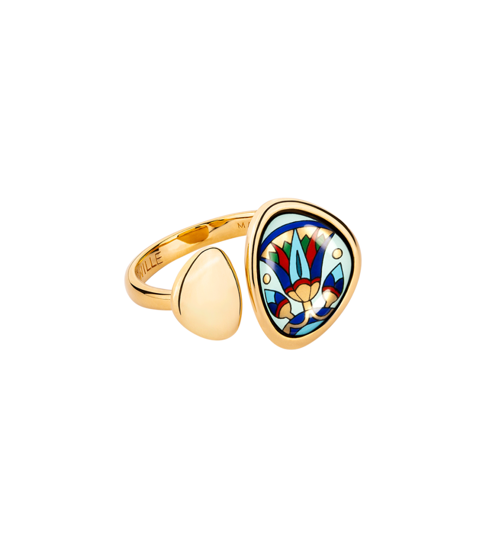 Open Pebble Ring