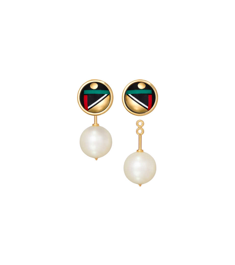 Ocean Drops with Cabochon