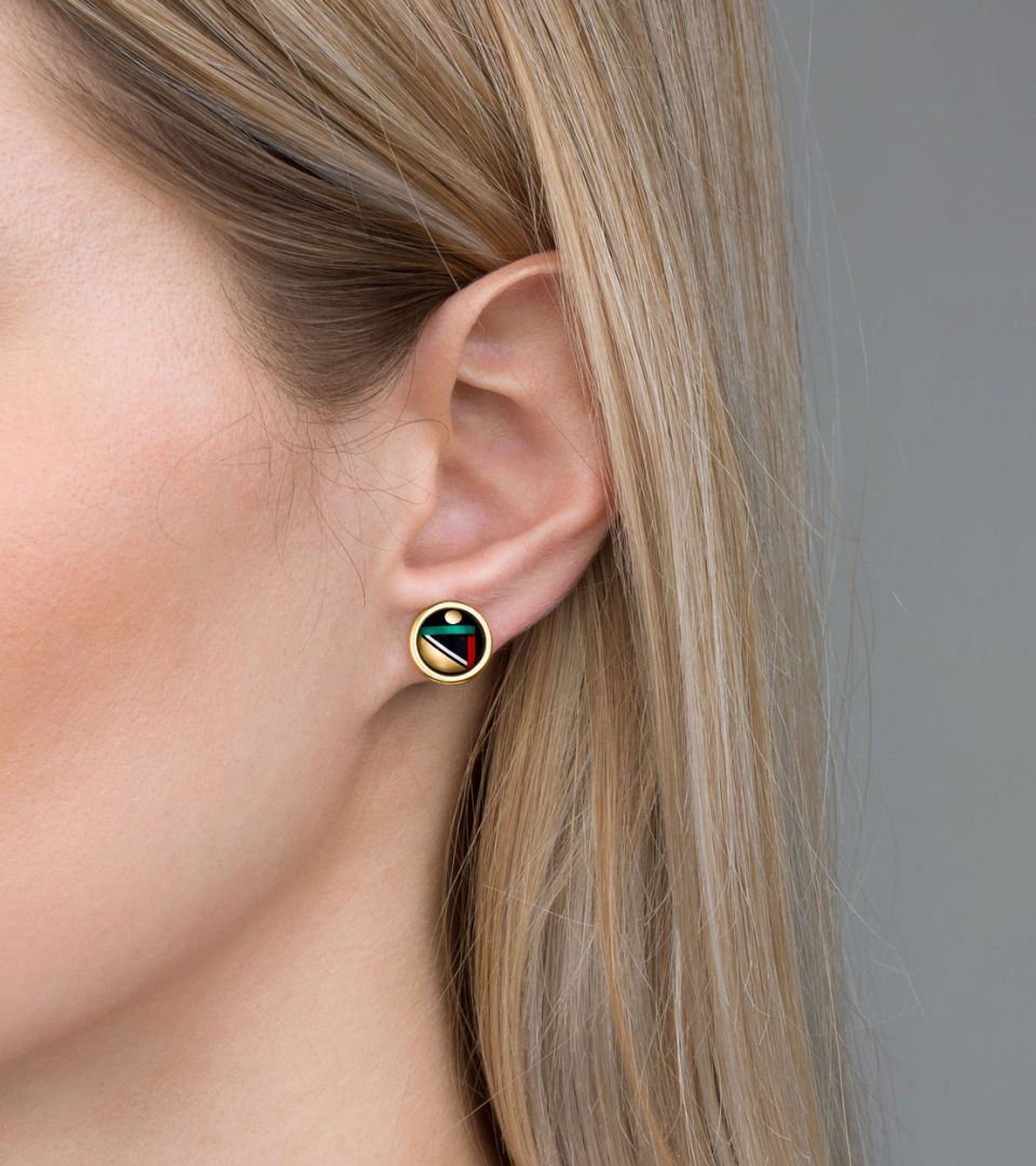 Earrings Cabochon