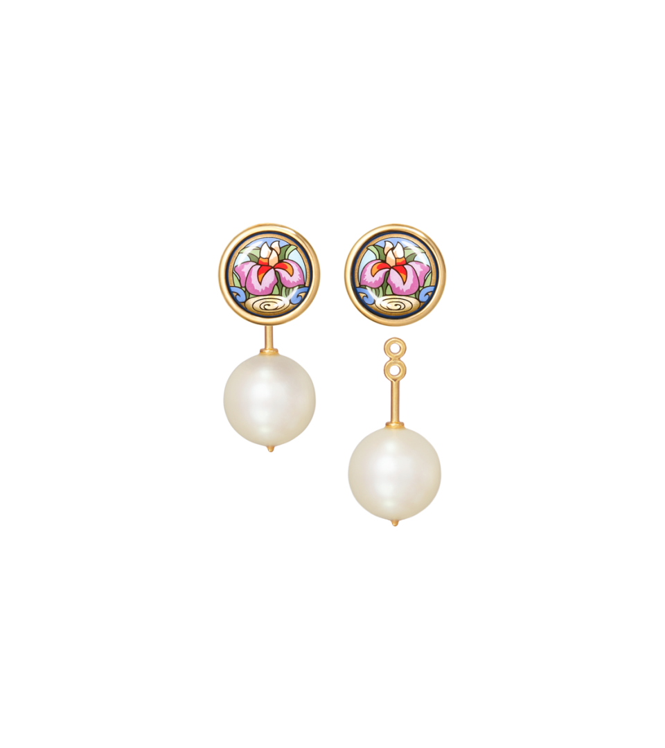 Ocean Drops with Cabochon