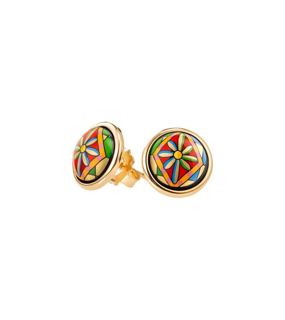 Earrings Cabochon