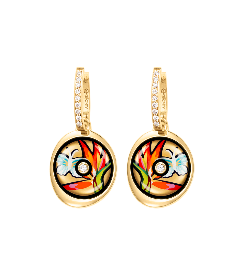 Boucles d''Oreilles Luna Piccolissima avec Clip
