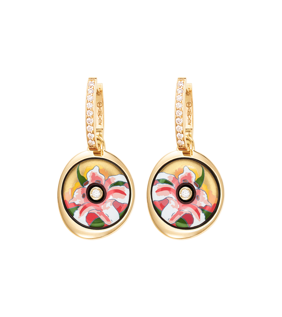 Boucles d''Oreilles Luna Piccolissima avec Clip