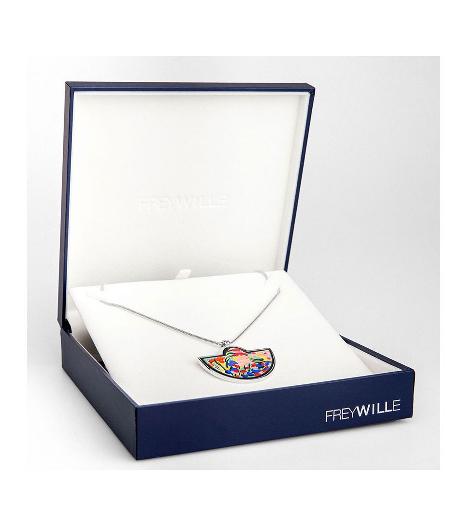 Pendentif Demi-Lune & Chaîne Serpentine