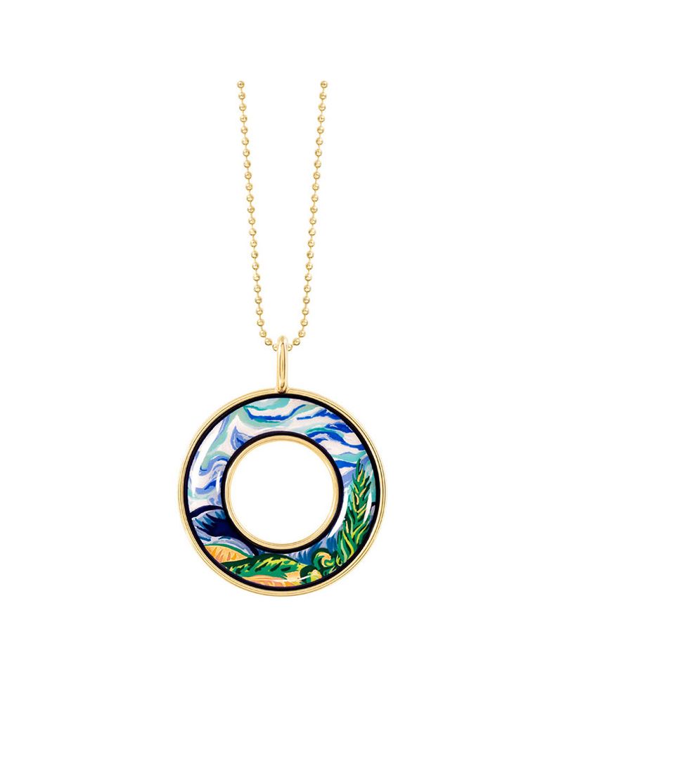 Pendentif Helena & Chaîne Boules