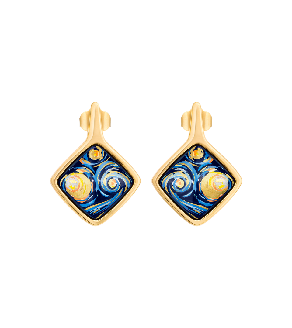 Boucles d''Oreilles Carré