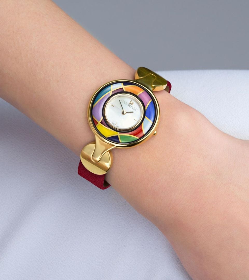 Watch Helena / Calf leather watch strap
