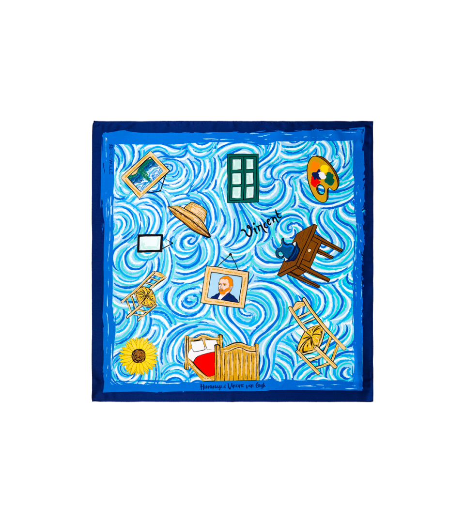 Silk Scarf 53x53