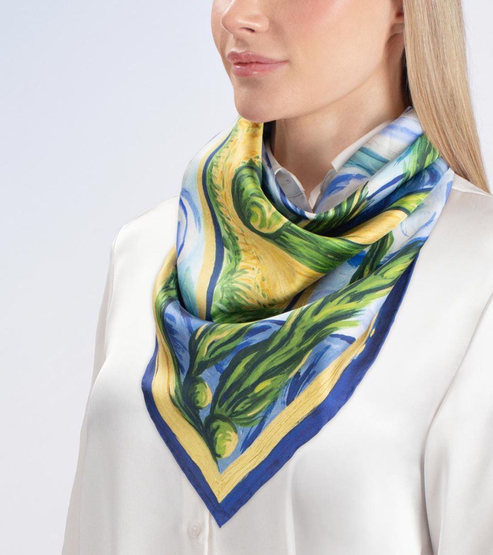 Silk Scarf 90x90