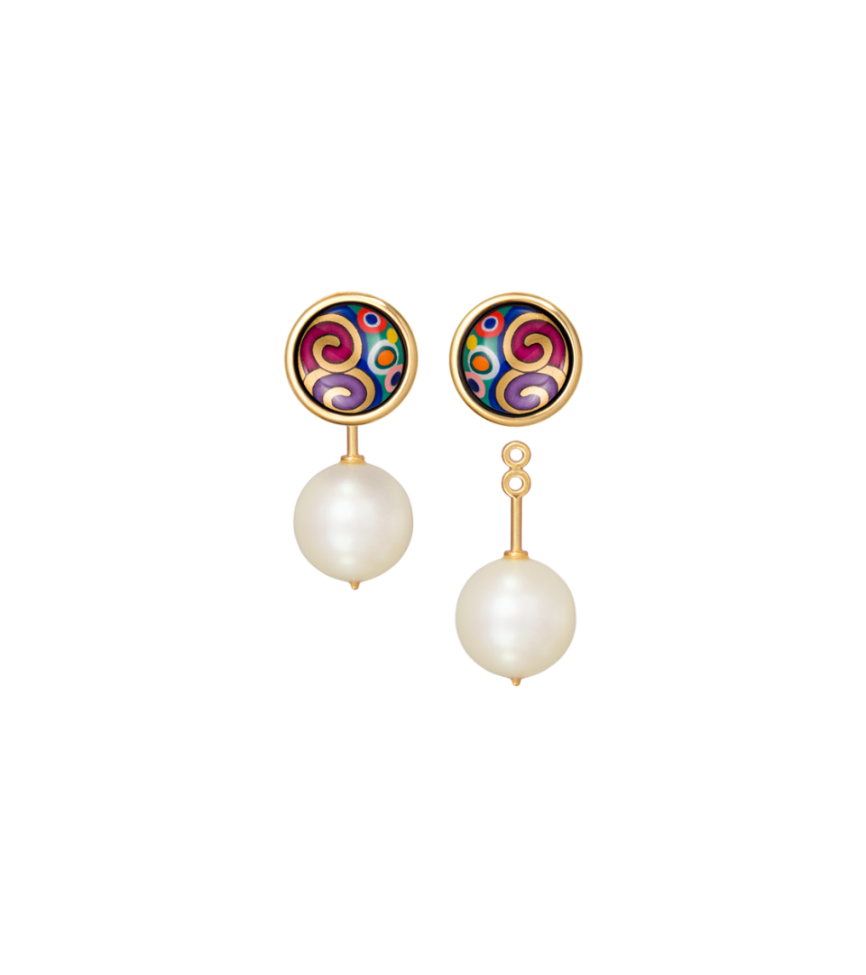 Ocean Drops with Cabochon