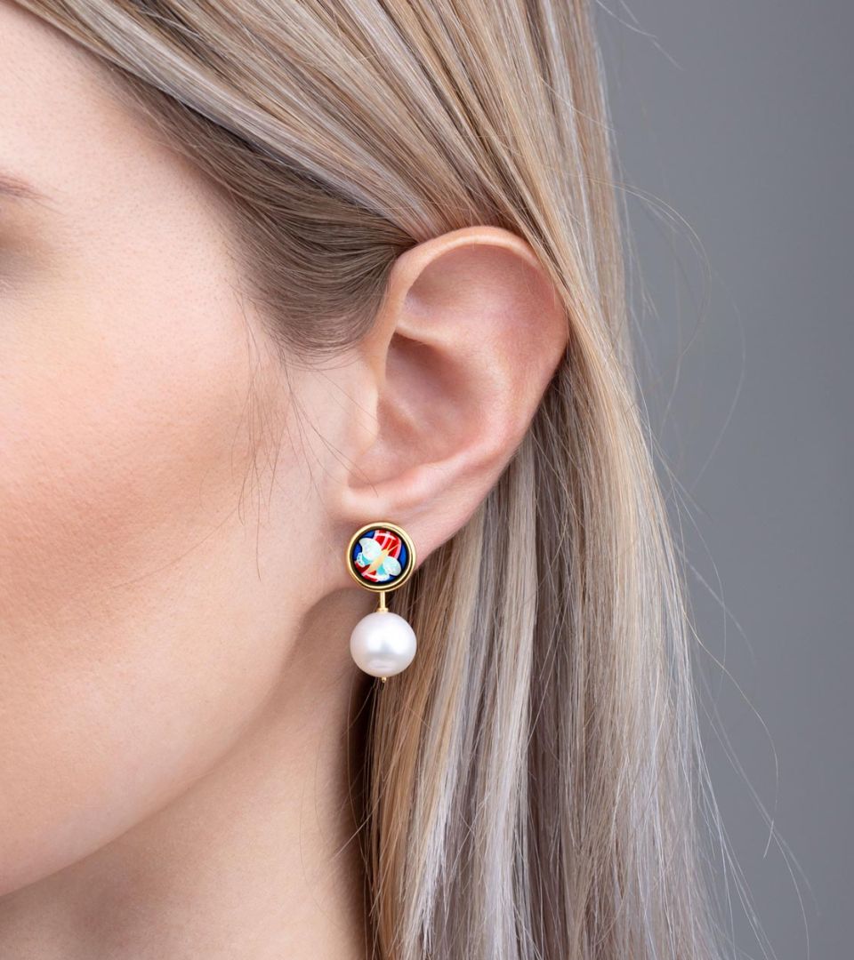 Ocean Drops mit Cabochon