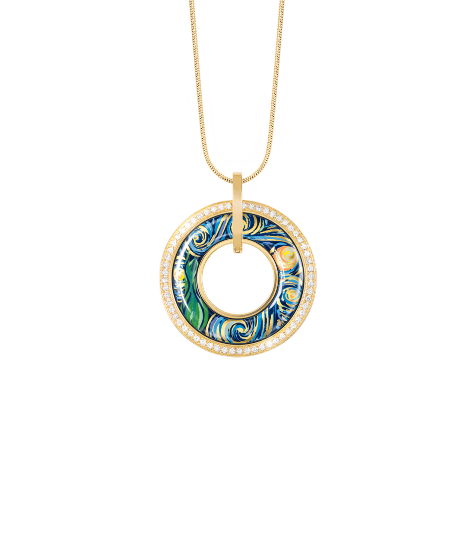 Helena Anhänger mit Diamanten