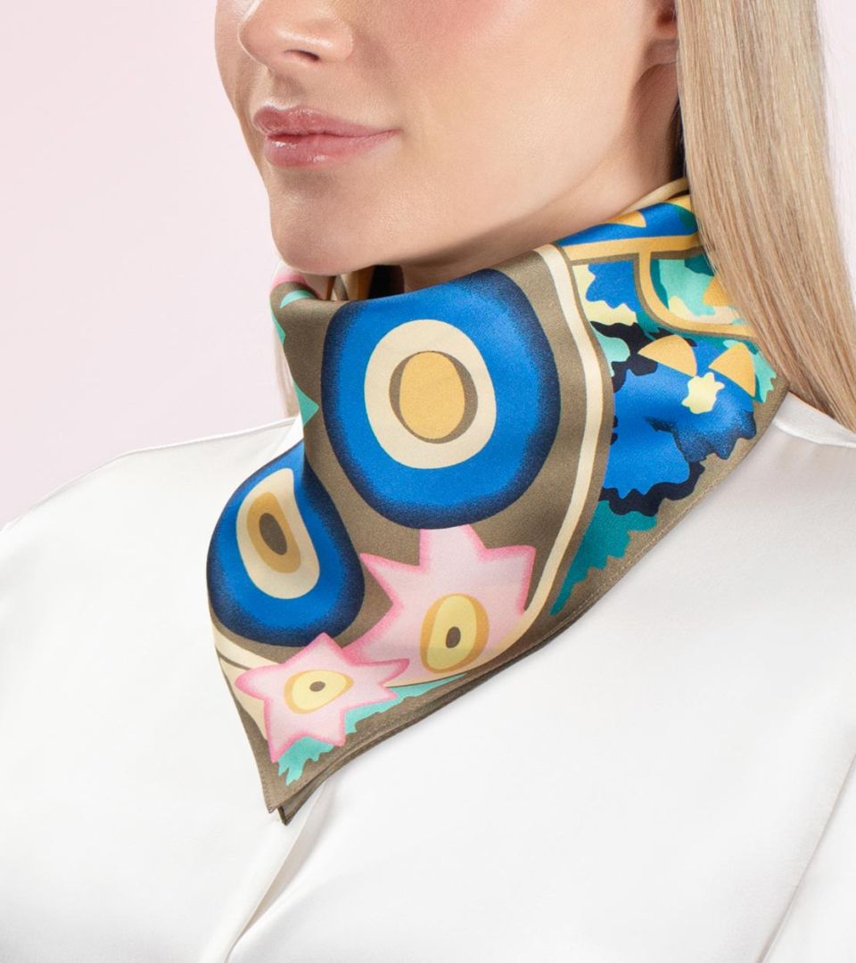 Silk Scarf 53x53