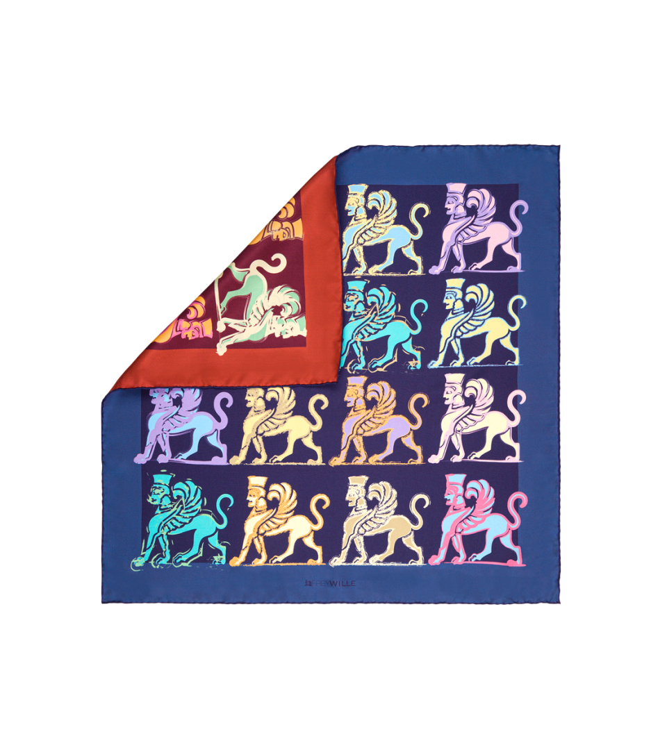 SILK SCARF 63X63