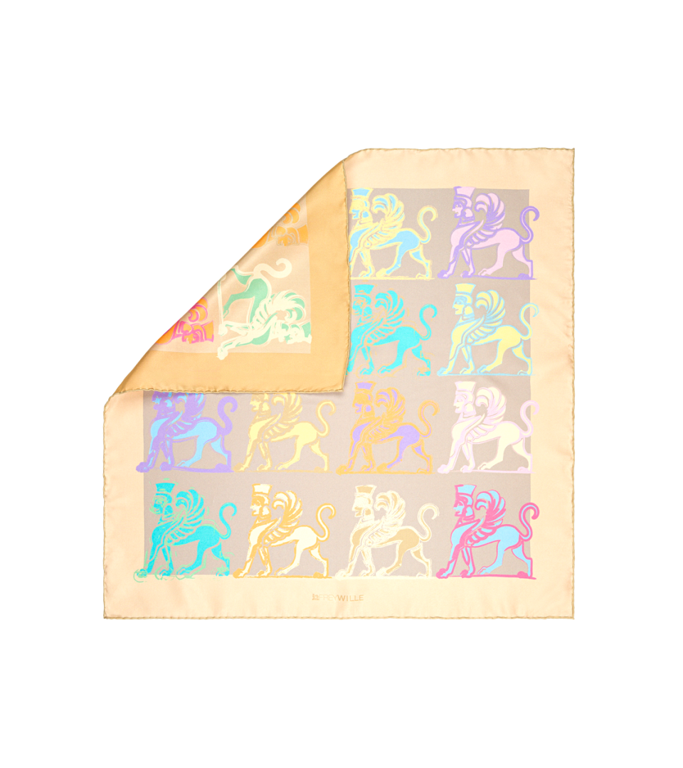 SILK SCARF 63X63