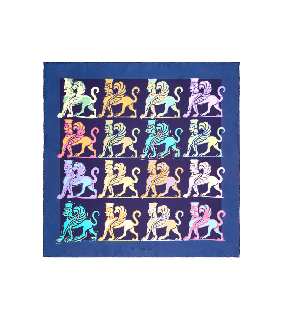 SILK SCARF 63X63