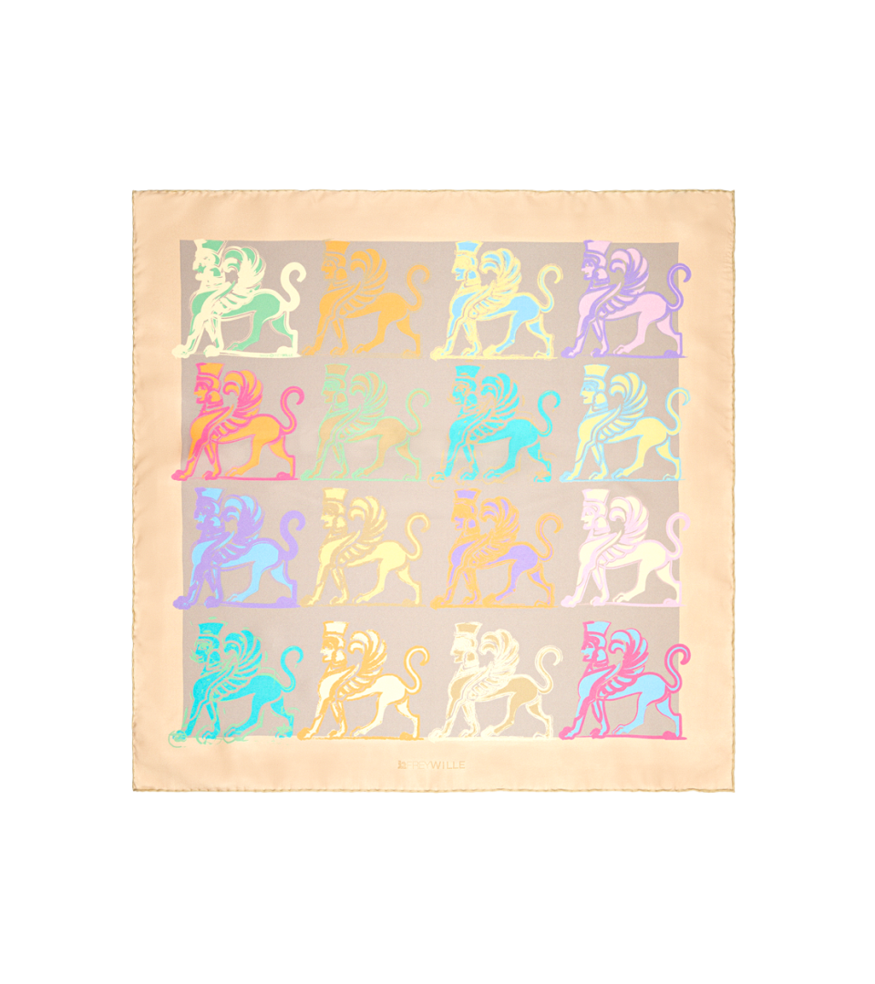SILK SCARF 63X63