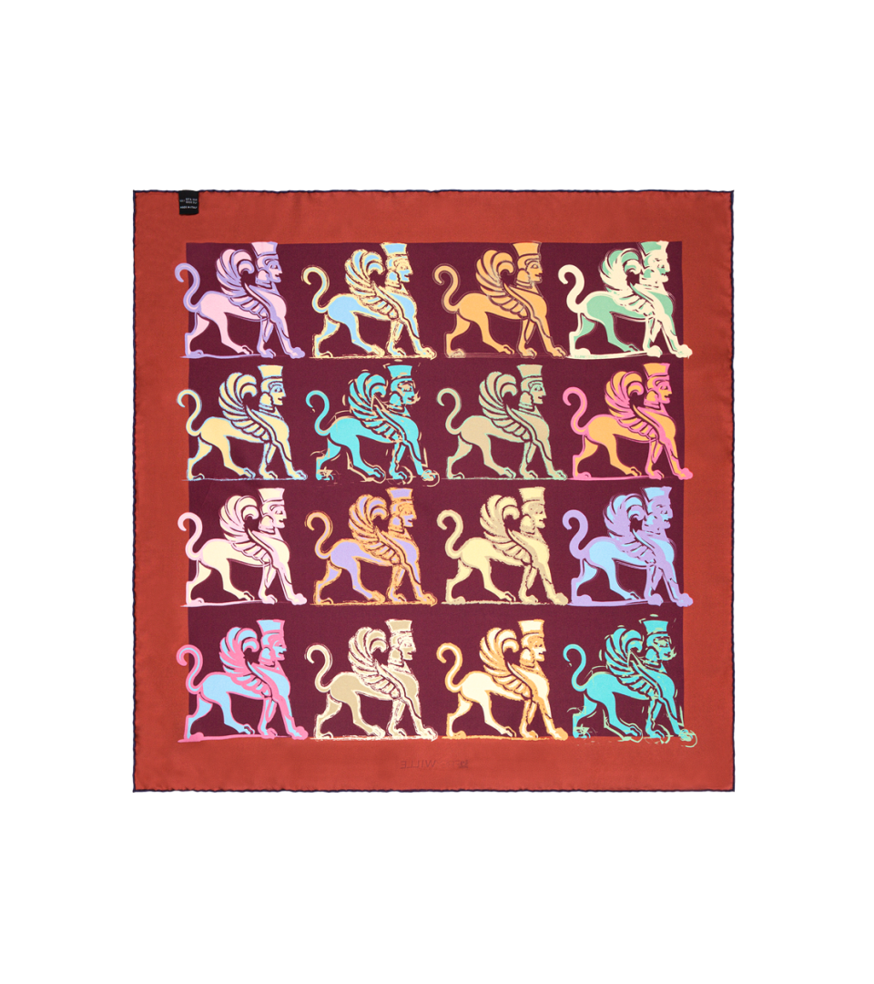 SILK SCARF 63X63