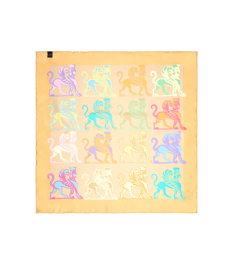 SILK SCARF 63X63