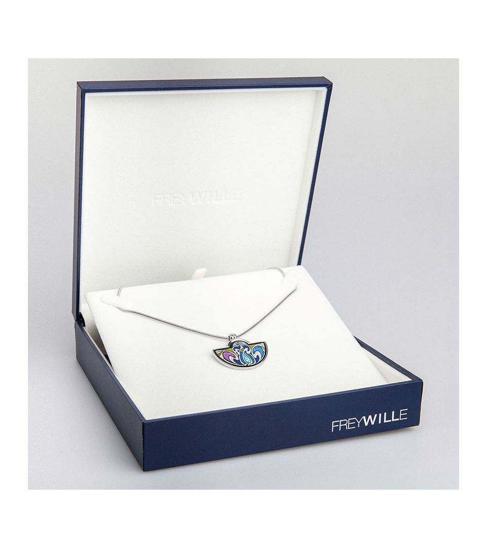 Pendentif Petite Demi Lune & Chaîne Serpentine
