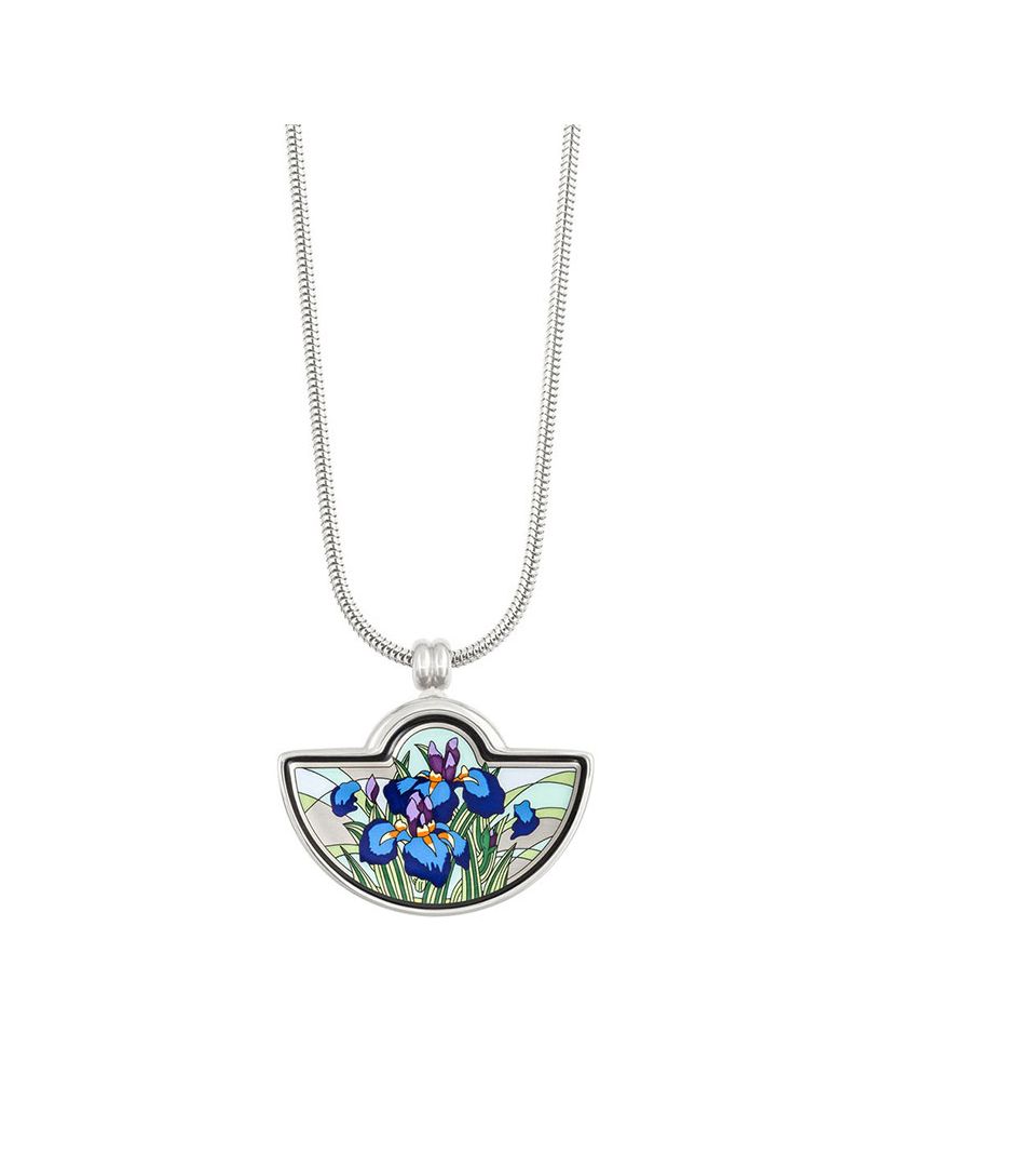 Pendentif Petite Demi Lune & Chaîne Serpentine