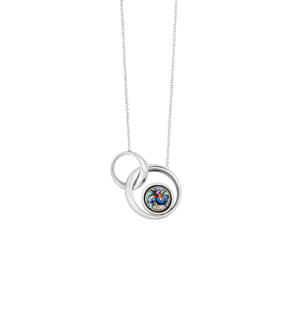 Collana Little Aurora in oro bianco