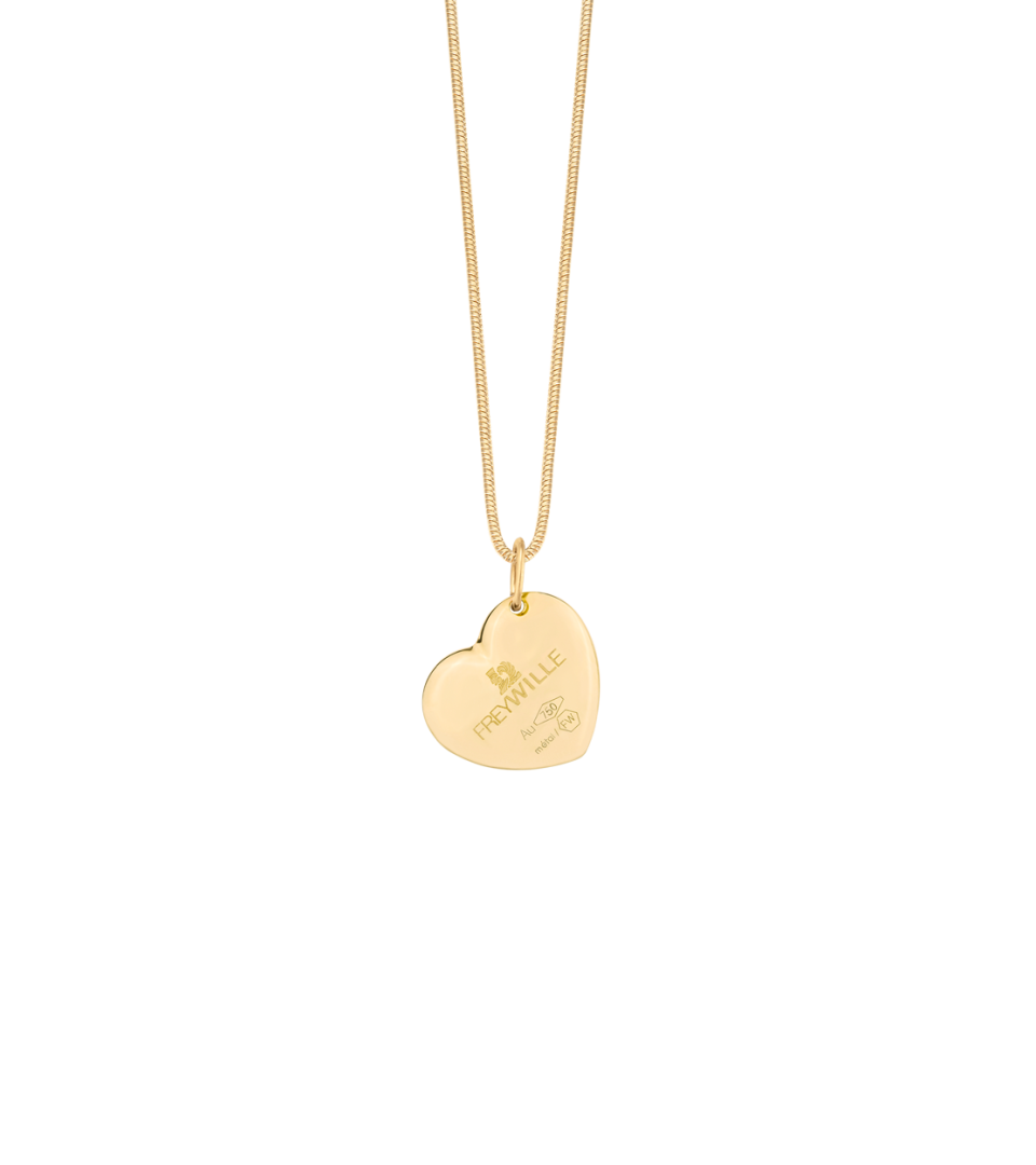 Pendant Heart with Diamonds