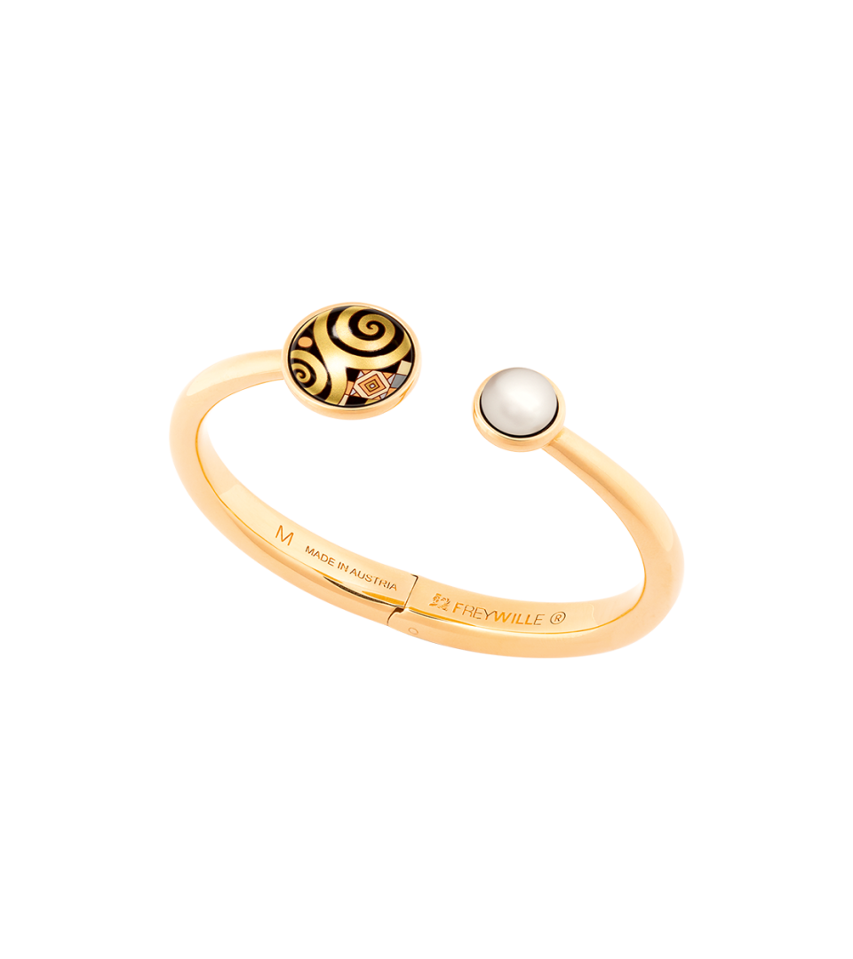 Spring Bracelet mit Perle